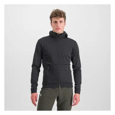 SPORTFUL Cyklistická větruodolná bunda - METRO SOFTSHELL - černá