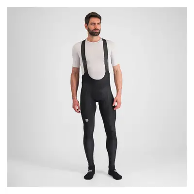 SPORTFUL Cyklistické kalhoty dlouhé s laclem - TOTAL COMFORT - černá