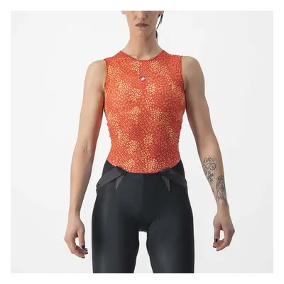 CASTELLI Cyklistické triko - PRO MESH 4 W LADY - oranžová