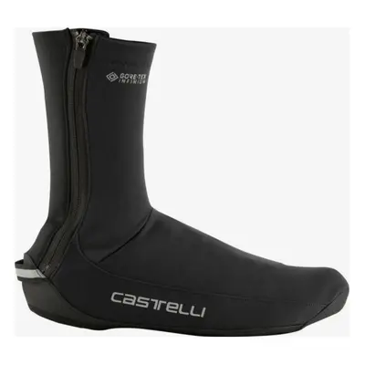 CASTELLI Cyklistické návleky na tretry - ESPRESSO - černá