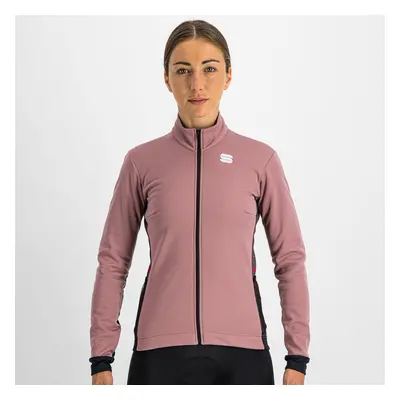 SPORTFUL Cyklistická větruodolná bunda - NEO SOFTSHELL - růžová