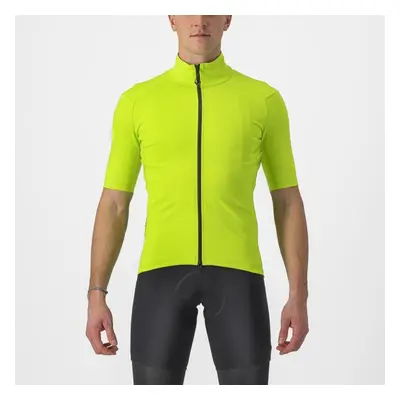 CASTELLI Cyklistický dres s krátkým rukávem - PERFETTO ROS 2 WIND - světle zelená