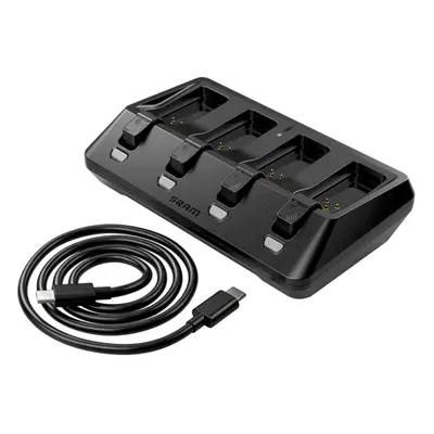 SRAM nabíječka - CHARGER AXS 4 PORT - černá