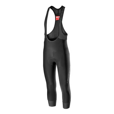 CASTELLI Cyklistické kalhoty 3/4 s laclem - TUTTO NANO - černá