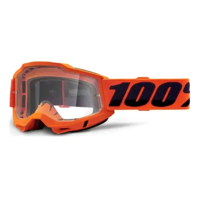 100% SPEEDLAB Cyklistické brýle - ACCURI 2 - oranžová/černá