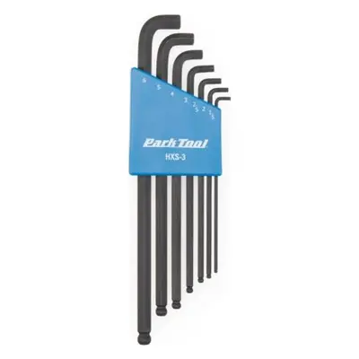 PARK TOOL sada klíčů - SET ALLEN WRENCHES PT-HXS-3 - modrá/černá