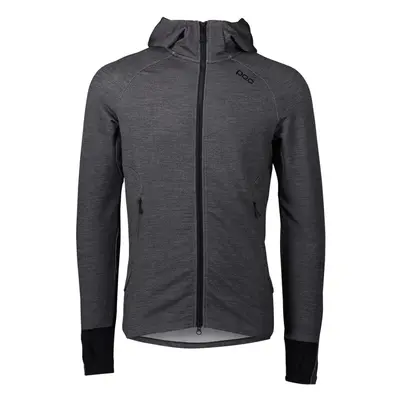 POC mikina - MERINO ZIP HOOD - šedá