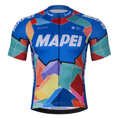 BONAVELO Cyklistický dres s krátkým rukávem - MAPEI