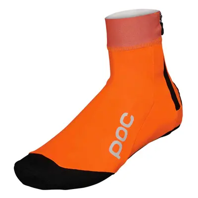 POC Cyklistické návleky na tretry - THERMAL SHORT HEAVY - oranžová