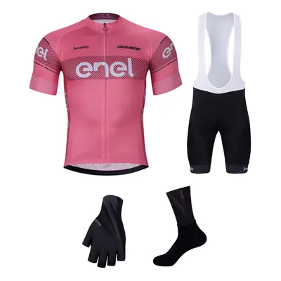 BONAVELO Cyklistický mega set - GIRO D´ITALIA - černá/růžová