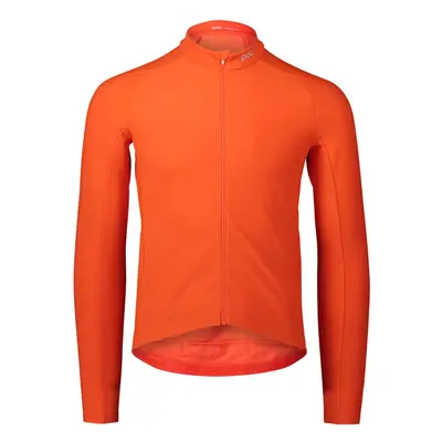 POC Cyklistický dres s dlouhým rukávem zimní - RADIANT - oranžová