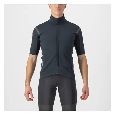 CASTELLI Cyklistický dres s krátkým rukávem - GABBA ROS 2 - antracitová