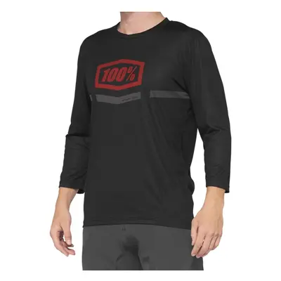 100% SPEEDLAB dres s 3/4 rukávem - AIRMATIC - černá/červená