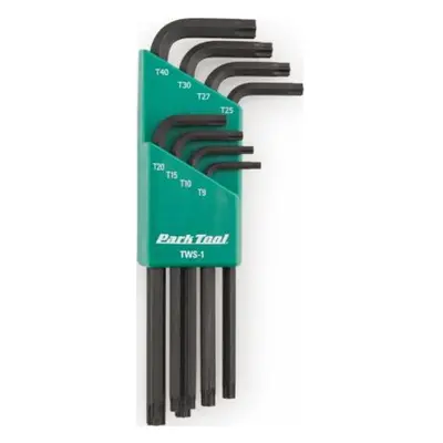 PARK TOOL sada klíčů - SET TORX WRENCHES PT-TWS-1 - zelená