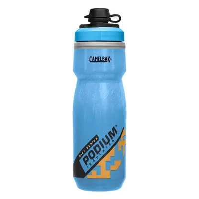 CAMELBAK Cyklistická láhev na vodu - PODIUM DIRT SERIES CHILL 0,62L - modrá/oranžová