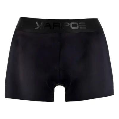 KARPOS Boxerky - PADDED - černá