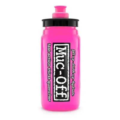 MUC-OFF Cyklistická láhev na vodu - X ELITE FLY - růžová/černá