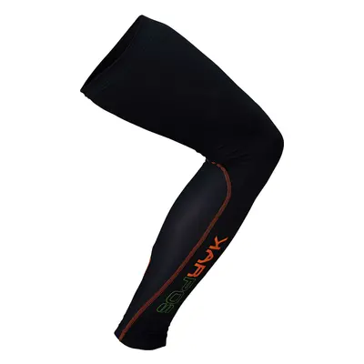 KARPOS Cyklistické návleky na nohy - LEG COVERS - černá/oranžová