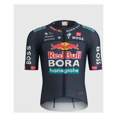 SPORTFUL Cyklistický dres s krátkým rukávem - RED BULL BORA - HANSGROHE LIGHT - modrá