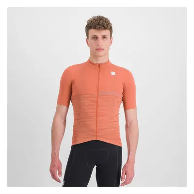 SPORTFUL Cyklistický dres s krátkým rukávem - GIARA - oranžová