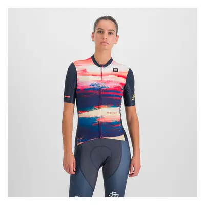 SPORTFUL Cyklistický dres s krátkým rukávem - PETER SAGAN JERSEY - modrá/béžová