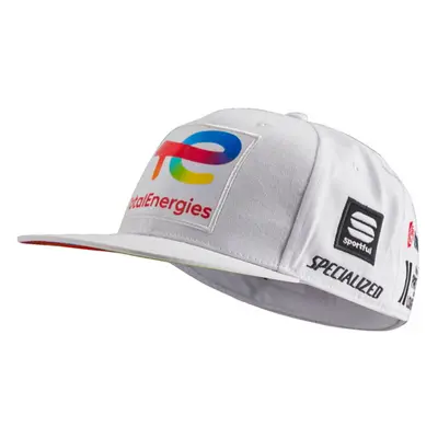 SPORTFUL Cyklistická čepice - TOTALENERGIES SNAPBACK - bílá