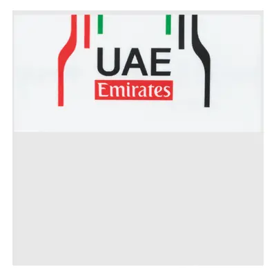 PISSEI Cyklistická čelenka - UAE TEAM EMIRATES 2024 - bílá