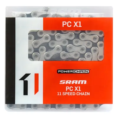 SRAM řetěz - PC X1 SOLIDPIN - stříbrná