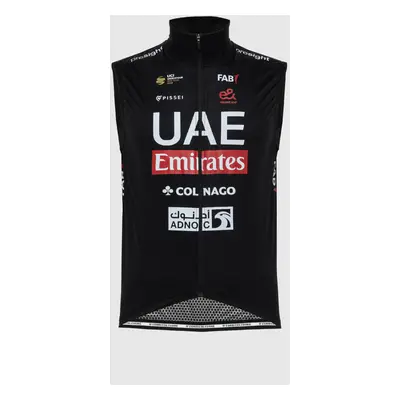 PISSEI Cyklistická vesta - UAE TEAM EMIRATES 2024 - černá