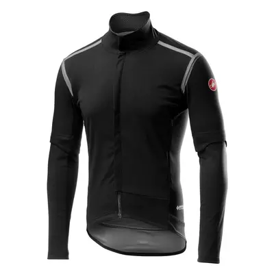 CASTELLI Cyklistická zateplená bunda - PERFETTO ROS CONVERT - černá