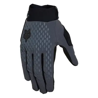 FOX Cyklistické rukavice dlouhoprsté - DEFEND GLOVE - šedá