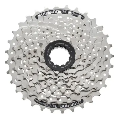 SHIMANO kazeta - CASSETTE HG41 8 11-30 - stříbrná