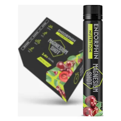 ENDORPHIN NUTRITION Cyklistická výživa - BOX MAGNESIUM SHOTY CHERRY 25ml/14ks