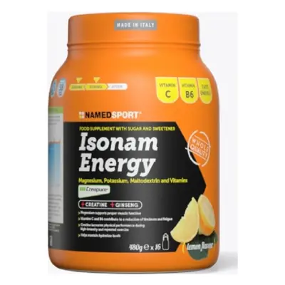 NAMEDSPORT nápoj - ISONAM ENERGY LEMON 480g