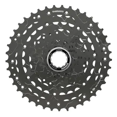 SHIMANO kazeta - CASSETTE LG400 9 11-41 - černá