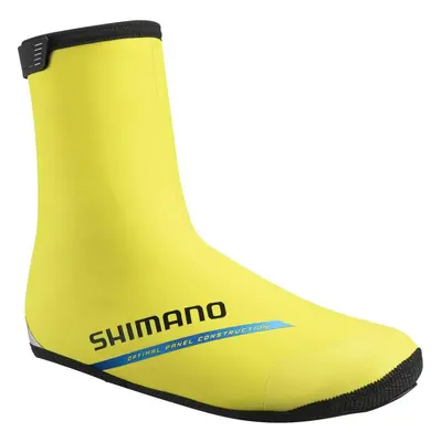 SHIMANO Cyklistické návleky na tretry - XC THERMAL - žlutá