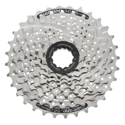 SHIMANO kazeta - CASSETTE HG41 8 11-34 - stříbrná