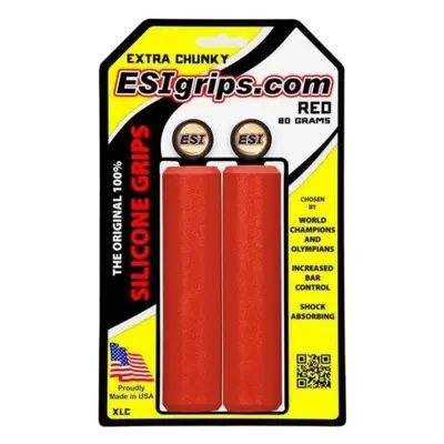 ESIGRIPS gripy - ESI EXTRA CHUNKY - červená