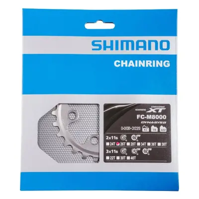 SHIMANO převodník - DEORE XT M8000 26 - černá