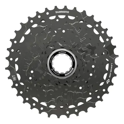 SHIMANO kazeta - CASSETTE LG400 9 11-36 - černá