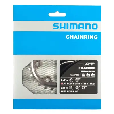 SHIMANO převodník - DEORE XT M8000 24 - černá