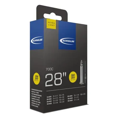 SCHWALBE duše - SV20 700x18/25C FV 60mm - černá