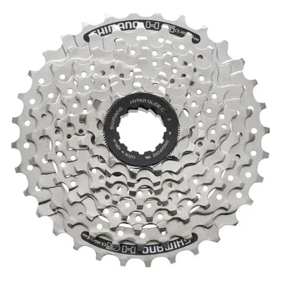 SHIMANO kazeta - CASSETTE HG41 8 11-32 - stříbrná