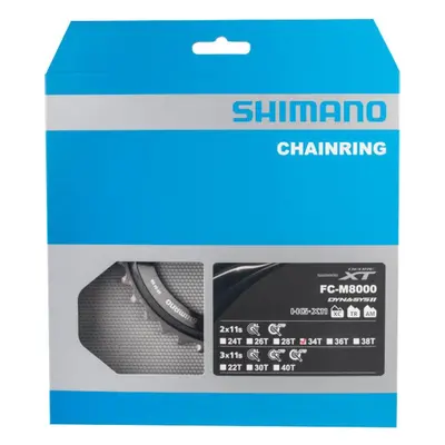 SHIMANO převodník - DEORE XT M8000 34 - černá