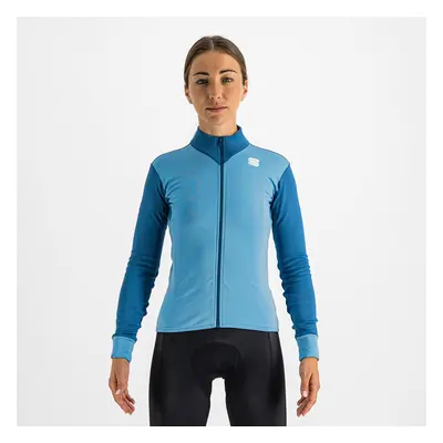 SPORTFUL Cyklistický dres s dlouhým rukávem zimní - KELLY THERMAL - modrá