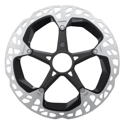 SHIMANO DISC RT-EM910 203mm - stříbrná/černá