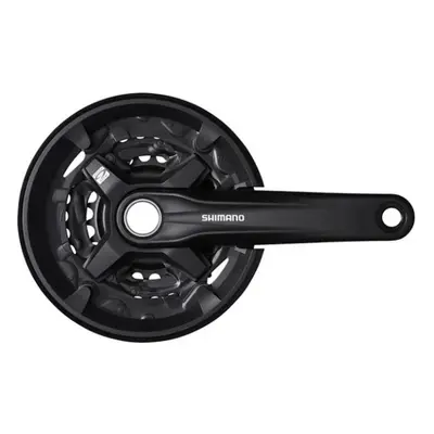 SHIMANO kliky s převodníkem - ALTUS M210 175mm 40/30/22 - černá