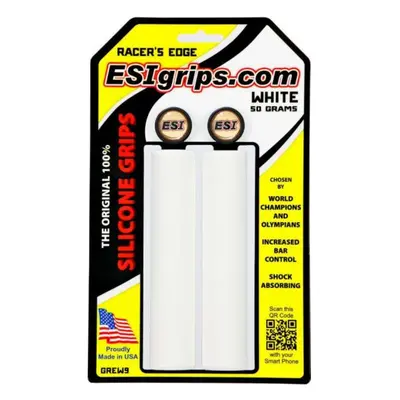 ESIGRIPS gripy - ESI RACER'S - bílá