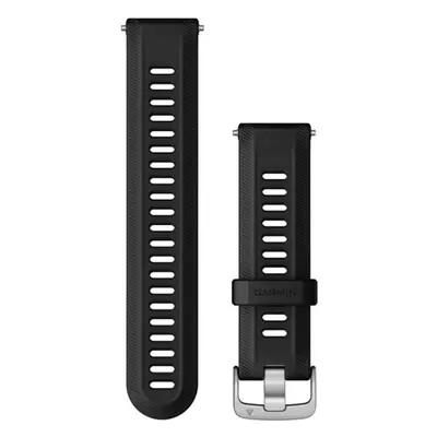 GARMIN řemínek - FORERUNNER 955 - černá/stříbrná