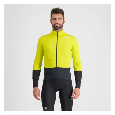 SPORTFUL Cyklistická větruodolná bunda - TOTAL COMFORT - žlutá